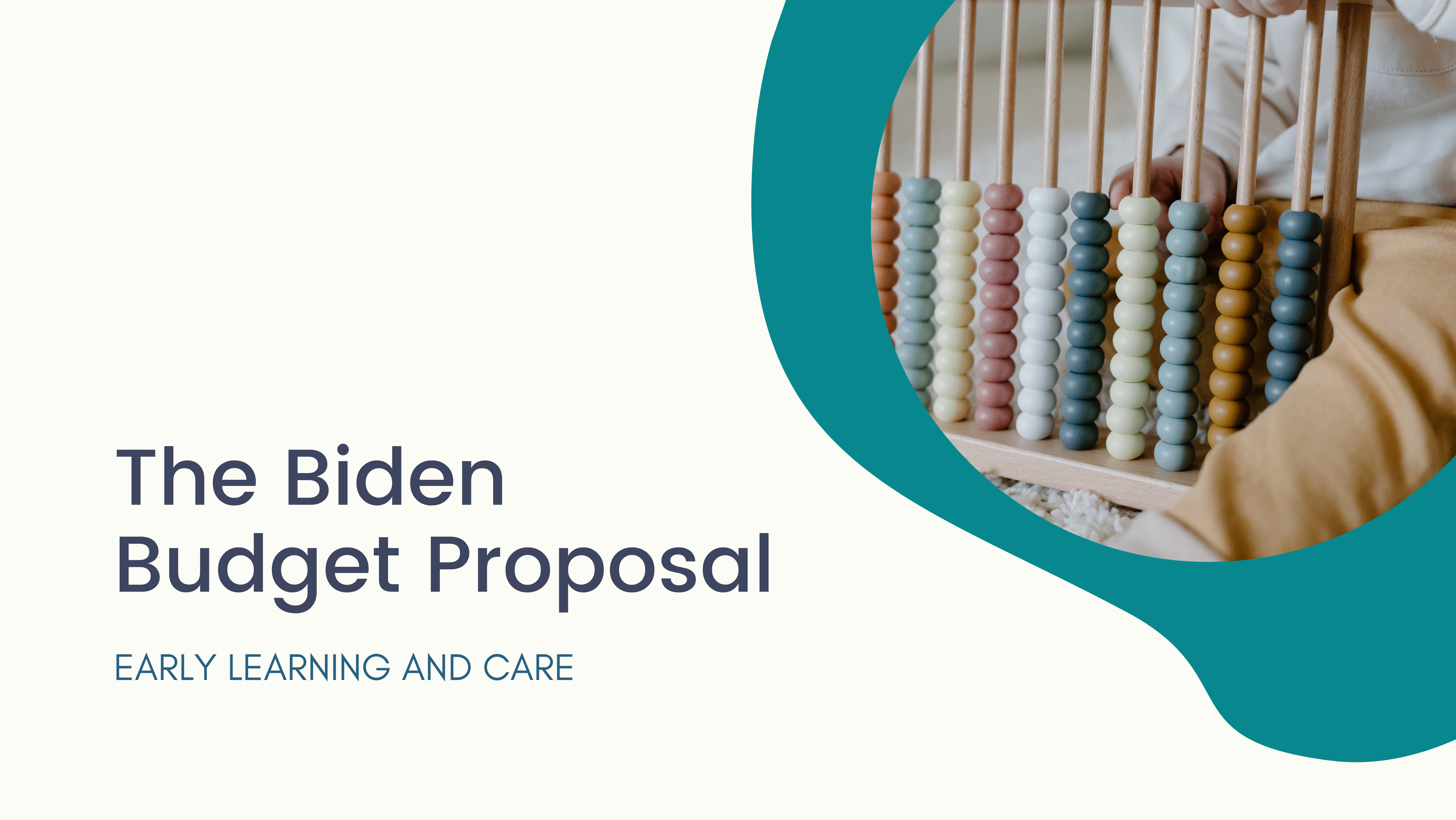 Blog header, text reads, "The Biden Budget Proposal".